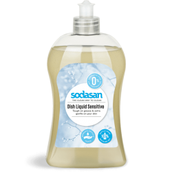Detergent vase lichid bio Sensitiv 500ml SODASAN