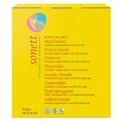 Detergent praf pentru rufe, ecologic, 10 kg, Sonett                                                  Detergent praf pentru rufe, ecologic, 10 kg, Sonett