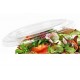 Caserola din carton, pentru salata, cu capac transparent, 550 ml, 50 buc/set Caserola din carton, pentru salata, cu capac transparent, 550 ml, 50 buc/set