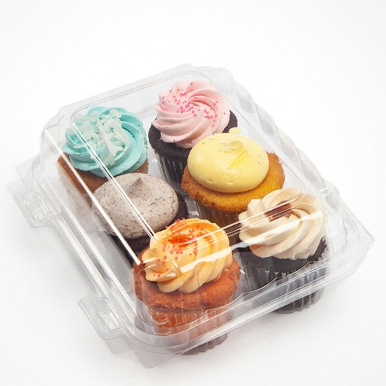 Caserola pentru prajituri din PET, 500 g, 100 buc/ set Caserola pentru prajituri din PET, 500 g, 100 buc/ set