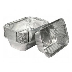 Caserole din aluminiu 350 ml, 100 buc/set Caserole din aluminiu 350 ml, 100 buc/set