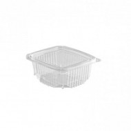 Caserola PET cu capac atasat, GROASA, 150 cc, 100 buc/set