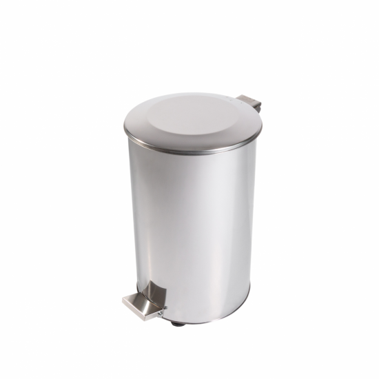 Cos gunoi inox cu pedala, 70 litri