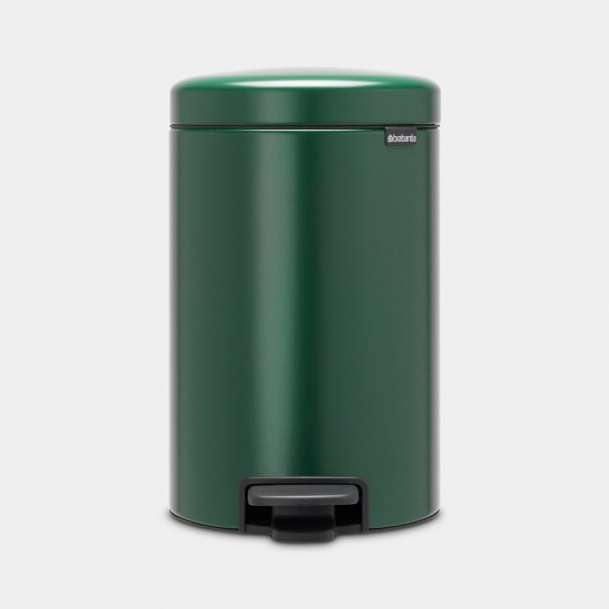 Cos gunoi cu pedala newIcon, 12L - Verde Pin Cos gunoi cu pedala newIcon, 12L - Verde Pin