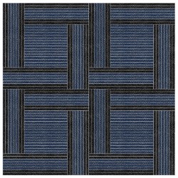 Covoras aluminiu AluTileMat, MINI (17mm) CARINA 2D - model Needlefelt