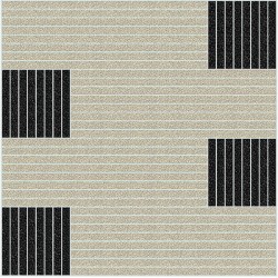 Covoras aluminiu AluTileMat, MINI (17mm) LYRA 2D - model premium Coral