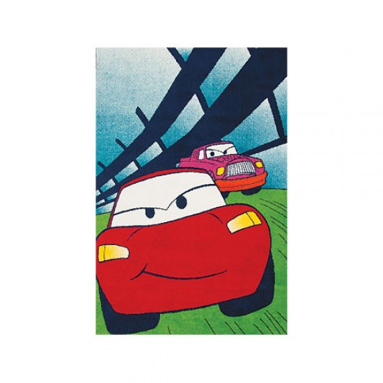 Covor Play 75 CKP cars rosu dreptunghiular 160 x 230 cm Covor Play 75 CKP cars rosu dreptunghiular 160 x 230 cm