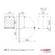 Dispenser de prosoape hartie pliate, suprafata transparenta, seria INGO-MAN, Ophardt Hygiene Dispenser de prosoape hartie pliate, suprafata transparenta, seria INGO-MAN, Ophardt Hygiene