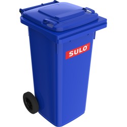 Europubela din material plastic, 120 L, culoare albastra, SULO - Transport inclus Europubela din material plastic, 120 L, culoare albastra, SULO - Transport inclus