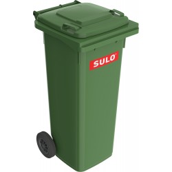 Europubela din material plastic, 140 l culoare verde SULO - Transport inclus Europubela din material plastic, 140 l culoare verde SULO - Transport inclus