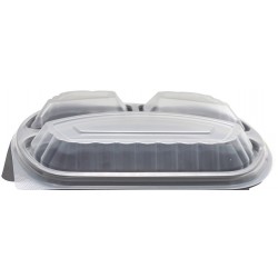 Capac caserole meniu 1/2/3 compartimente, 50 buc/set Capac caserole meniu 1/2/3 compartimente, 50 buc/set