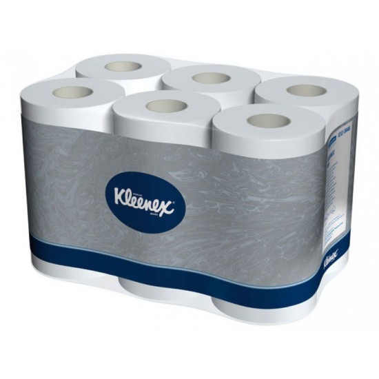 Hartie igienica Kleenex 2 str, 12 role, 600 portii / rola Hartie igienica Kleenex 2 str, 12 role, 600 portii / rola