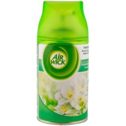 Rezerva spray automat cu parfum de Frezie si Iasomie Air Wick 250 ml Rezerva spray automat cu parfum de Frezie si Iasomie Air Wick 250 ml