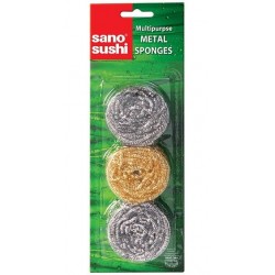 SANO SUSHI METAL SPONGE 3 buc./pachet  SANO SUSHI METAL SPONGE 3 buc./pachet