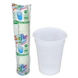 Pahare Plastic 200 CC, 100 buc Pahare Plastic 200 CC, 100 buc