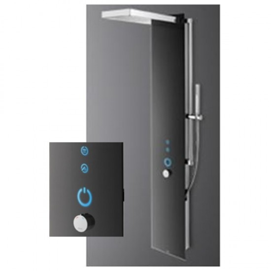 Panou de dus cu baterie termostatata, Ocean P7, actionare cu senzor, Wimtec Panou de dus cu baterie termostatata, Ocean P7, actionare cu senzor, Wimtec