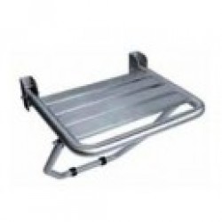 Scaun pliant cu suport, inox lucios, Mediclinics Scaun pliant cu suport, inox lucios, Mediclinics