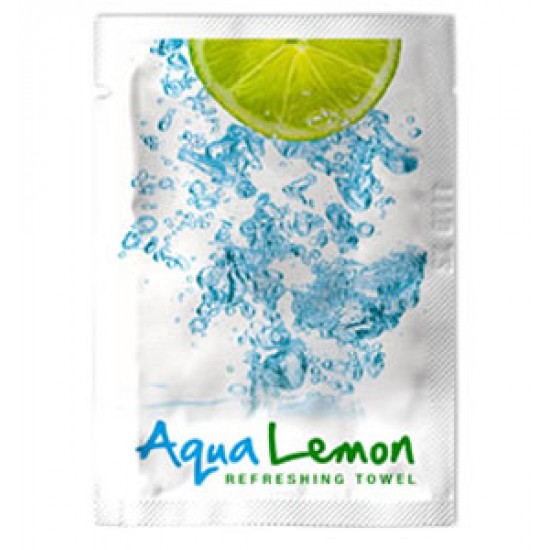 Servetel umed parfumat Aqua Lemon 100buc/pachet, Fato