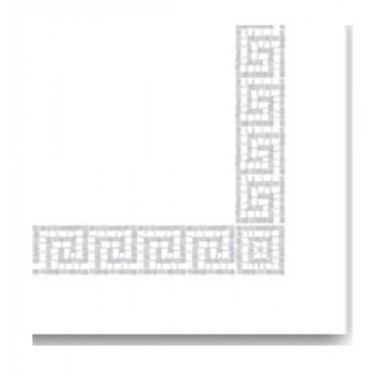 Servetele de masa din airlaid, 40x40 cm, Mykonos Silver, FATO, 50 buc / pachet Servetele de masa din airlaid, 40x40 cm, Mykonos Silver, FATO, 50 buc / pachet