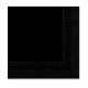 Servetele 33x33 cm, 2 straturi, Smart Table Black, Fato