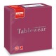 Servetele din airlaid 40x40 cm, Burgundy, FATO Servetele din airlaid 40x40 cm, Burgundy, FATO