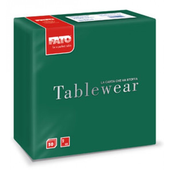 Servetele din airlaid 40x40 cm, Forest Green, FATO Servetele din airlaid 40x40 cm, Forest Green, FATO