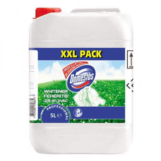 Inalbitor textile Domestos Professional, 5L Inalbitor textile Domestos Professional, 5L