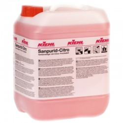 SANPURID CITRO - Detergent sanitar pentrut depunerile de calcar, piatra ureica si sapun, 10L, Kiehl SANPURID CITRO - Detergent sanitar pentrut depunerile de calcar, piatra ureica si sapun, 10L, Kiehl