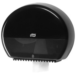 Dispenser hartie igienica mini Jumbo Tork negru Dispenser hartie igienica mini Jumbo Tork negru