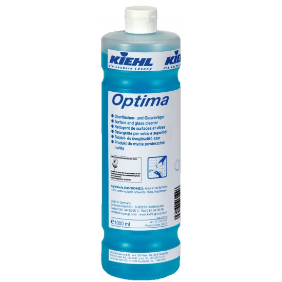 OPTIMA - Detergent pentru suprafetele din plastic si sticla, 1L, Kiehl OPTIMA - Detergent pentru suprafetele din plastic si sticla, 1L, Kiehl
