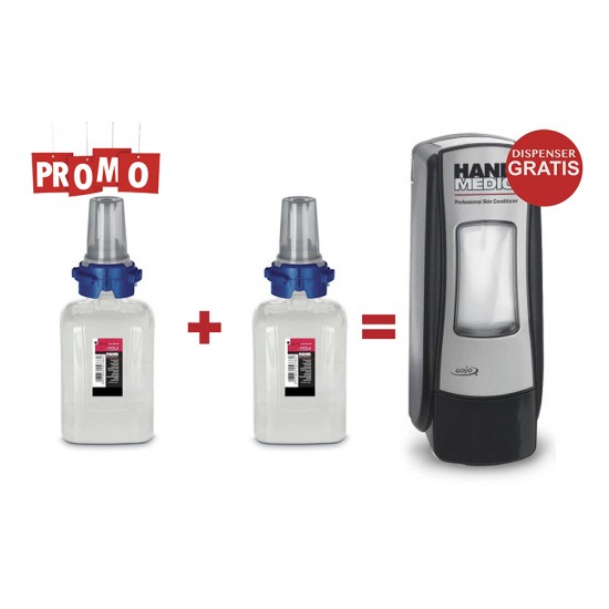 GRATUIT Dozator GOJO Hand Medic la achizitia a 2 rezerve 685ml GRATUIT Dozator GOJO Hand Medic la achizitia a 2 rezerve 685ml