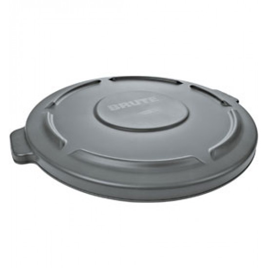 Capac pentru container rotund Brute, 75.7 L, gri, RUBBERMAID Capac pentru container rotund Brute, 75.7 L, gri, RUBBERMAID