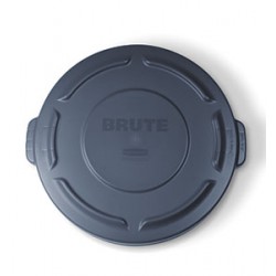 Capac pentru container rotund Brute, 75.7 L, gri, RUBBERMAID Capac pentru container rotund Brute, 75.7 L, gri, RUBBERMAID