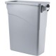 Container Slim Jim cu manere, 60 L, gri deschis, RUBBERMAID