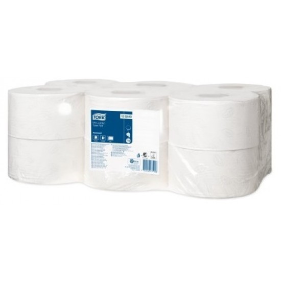 HARTIE IGIENICA MINI JUMBO TORK ADVANCED 170ML T2 HARTIE IGIENICA MINI JUMBO TORK ADVANCED 170ML T2