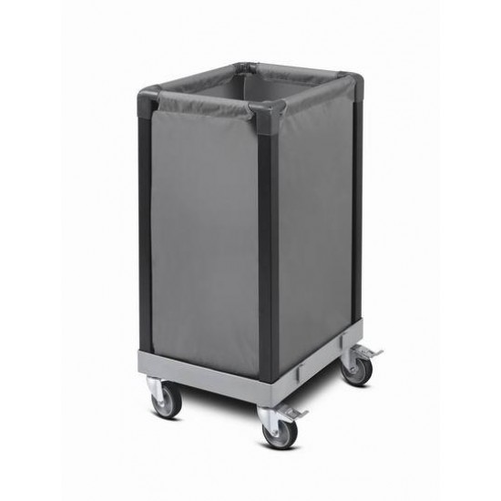 Carucior hotelier, mic, pentru colectarea rufelor, AQAS, 47x52cm Carucior hotelier, mic, pentru colectarea rufelor, AQAS, 47x52cm