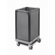 Carucior hotelier, mic, pentru colectarea rufelor, AQAS, 47x52cm Carucior hotelier, mic, pentru colectarea rufelor, AQAS, 47x52cm