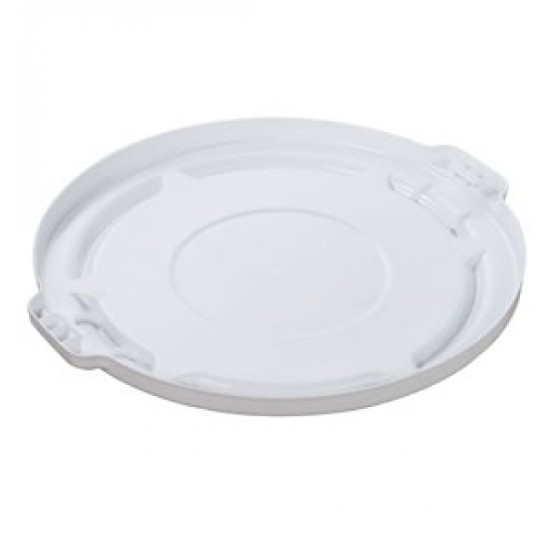 Capac pentru container rotund Brute, 37.9 L, alb, RUBBERMAID Capac pentru container rotund Brute, 37.9 L, alb, RUBBERMAID