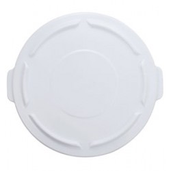 Capac pentru container rotund Brute, 37.9 L, alb, RUBBERMAID Capac pentru container rotund Brute, 37.9 L, alb, RUBBERMAID
