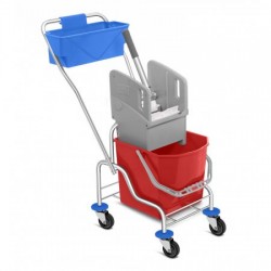 Carucior de curatenie profesional Cromat Single Bucket Carucior de curatenie profesional Cromat Single Bucket