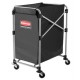 Carucior X-Cart pliant pentru rufe, 150 L, gri, RUBBERMAID