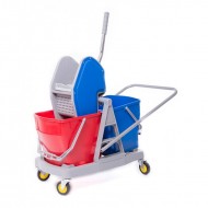 Carucior curatenie din plastic 60L Limpio Carucior curatenie din plastic 60L Limpio