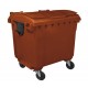 Container HDPE CLF 770L cu capac plat - Transport inclus