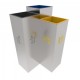 BERGEN A Set pentru colectarea selectiva cu design elegant pentru spatii publice BERGEN A Set pentru colectarea selectiva cu design elegant pentru spatii publice