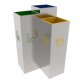BERGEN A Set pentru colectarea selectiva cu design elegant pentru spatii publice BERGEN A Set pentru colectarea selectiva cu design elegant pentru spatii publice