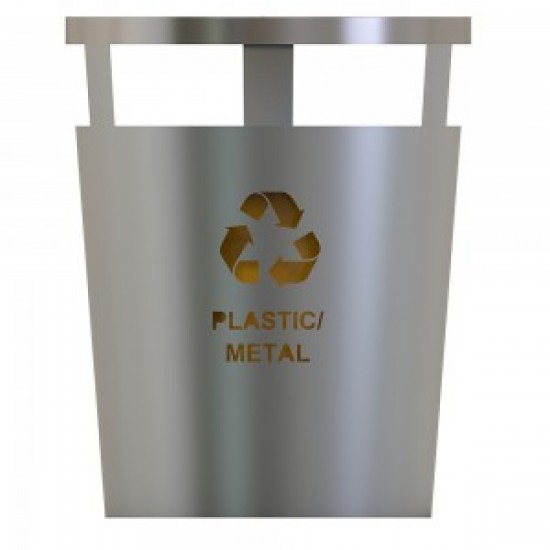 GENEVE SS Set de reciclare cu look modern din otel inoxidabil si pietre decorative GENEVE SS Set de reciclare cu look modern din otel inoxidabil si pietre decorative