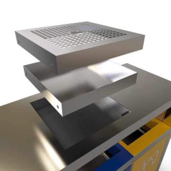 KUOKIO BS Monobloc pentru reciclare selectiva din otel inoxidabil KUOKIO BS Monobloc pentru reciclare selectiva din otel inoxidabil