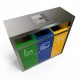 KUOKIO BS Monobloc pentru reciclare selectiva din otel inoxidabil KUOKIO BS Monobloc pentru reciclare selectiva din otel inoxidabil