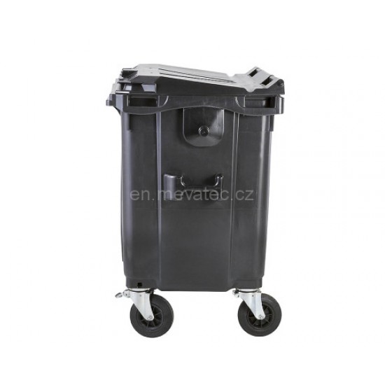Eurocontainer plastic, 660L, verde, capac plat, SULO - Transport Inclus Eurocontainer plastic, 660L, verde, capac plat, SULO - Transport Inclus