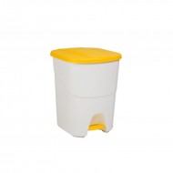 Cos gunoi plastic cu pedala, capacitate 40L